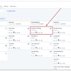Opportunities Tracking